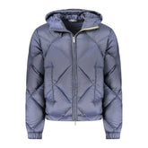 K-WAY Blue Polyester Men Jacket - M - Windbreakers