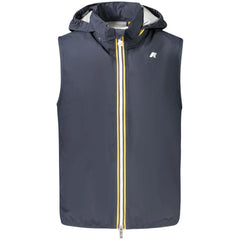 K-WAY Blue Polyester Men Sleeveless Jacket - S