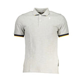 K-WAY Brown Cotton Men Polo Shirt - S - Polos