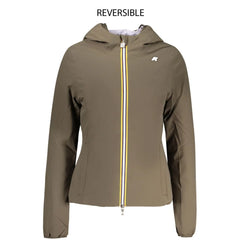 K-WAY Brown Nylon Women Jacket