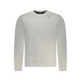 K-WAY Gray Cotton Men Sweater