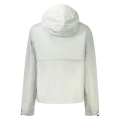 K-WAY Gray Linen Women Jacket - Windbreakers