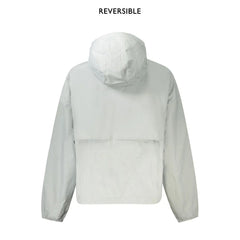 K-WAY Gray Nylon Women Jacket - M - Rain Coats