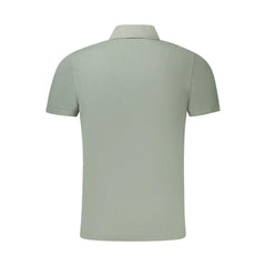 K-WAY Green Cotton Men Polo Shirt - S