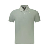 K-WAY Green Cotton Men Polo Shirt - S