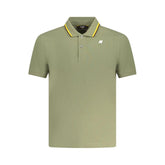 K-WAY Green Cotton Polo Shirt - Polos