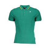 K-WAY Green Cotton Polo Shirt - S - Polos