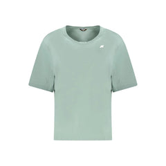 K-WAY Green Cotton Women T-Shirt - XL