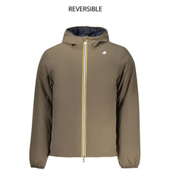 K-WAY Green Nylon Men Reversible Jacket - XXL
