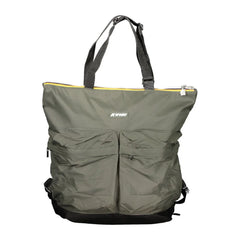 K-WAY Green Polyamide Unisex Backpack