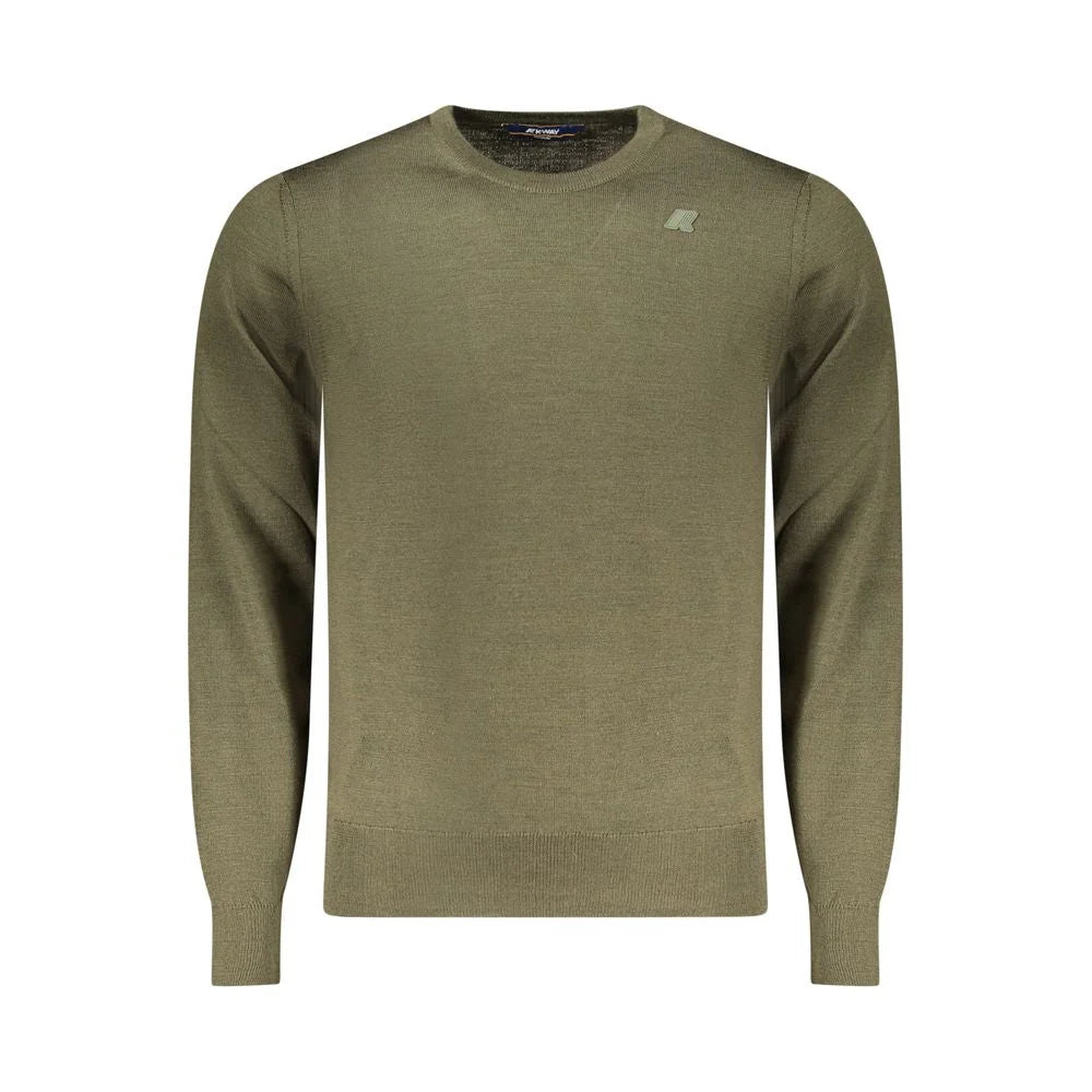 K-WAY Green Wool Sweater