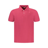 K-WAY Pink Cotton Men Polo Shirt - S - Polos