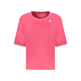 K-WAY Pink Cotton Women Top - XL
