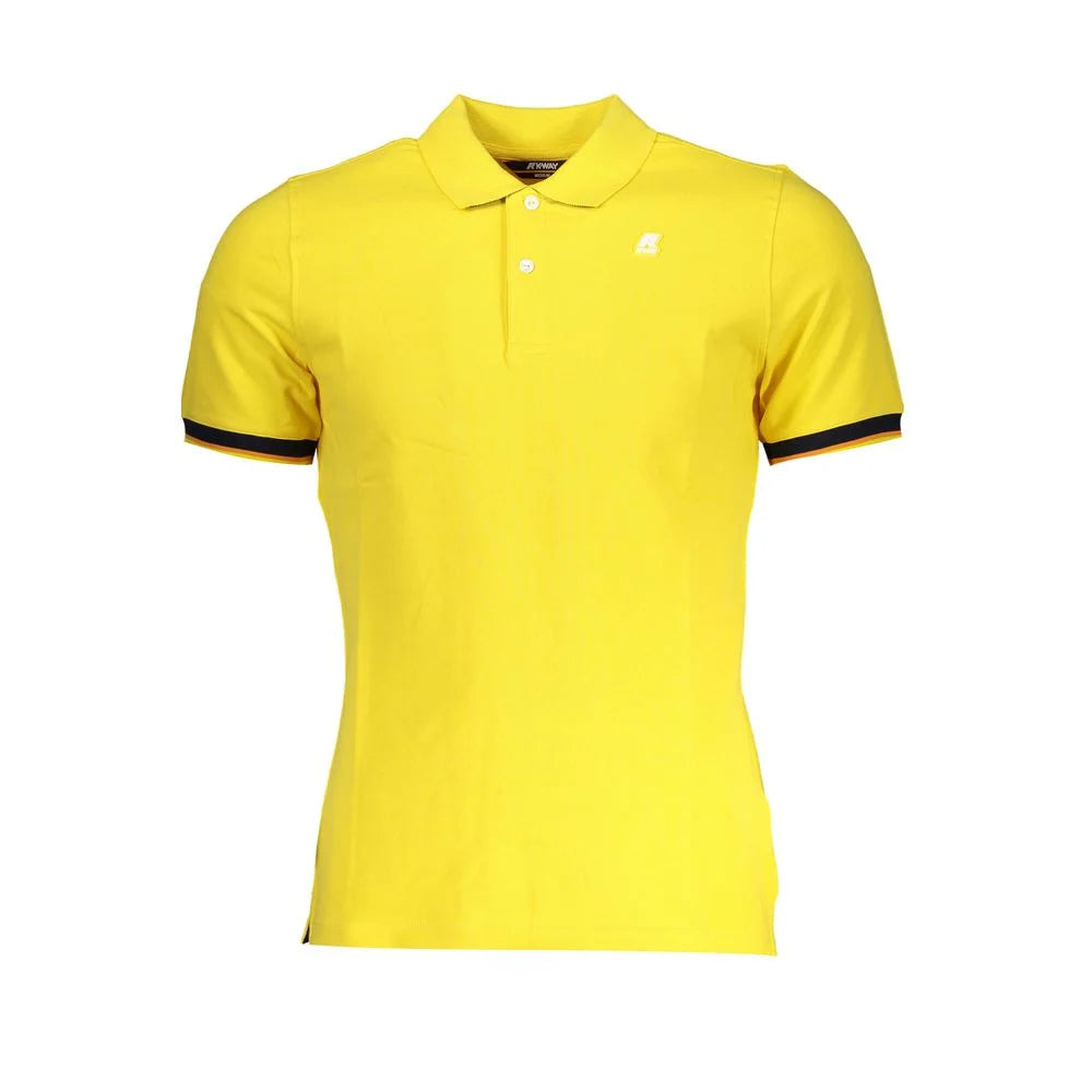 K-WAY Sunshine Yellow Cotton Blend Polo - Polos