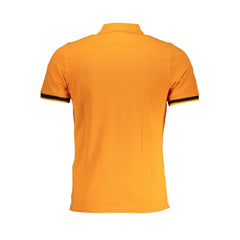 K-WAY Vibrant Orange Contrast Detail Polo - S - Polos