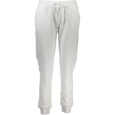 K-WAY White Cotton Pant - Joggers