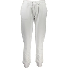 K-WAY White Cotton Pant - Joggers
