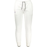 K-WAY White Cotton Pant - Joggers