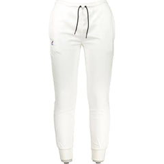 K-WAY White Cotton Pant - Joggers