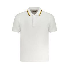 K-WAY White Cotton Polo Shirt - Polos