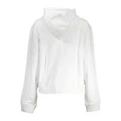 K-WAY White Cotton Women Sweater - L - Hoodies