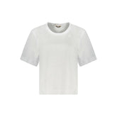 K-WAY White Cotton Women T-Shirt - L