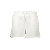 K-WAY White Polyester Pant - Shorts