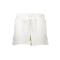 K-WAY White Polyester Pant - Shorts