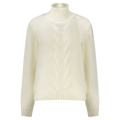 K-WAY White Wool Sweater - M