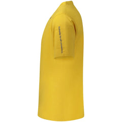 K-WAY Yellow Cotton Men T-Shirt - L