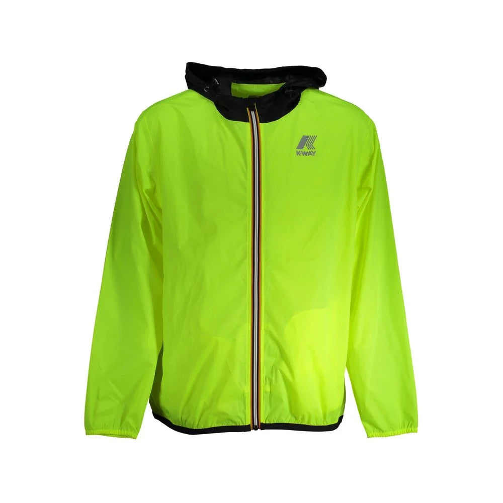 K-WAY Yellow Polyamide Men Jacket - XL - Sport Jackets