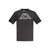 Kappa Black Cotton Men T-Shirt - T-Shirts
