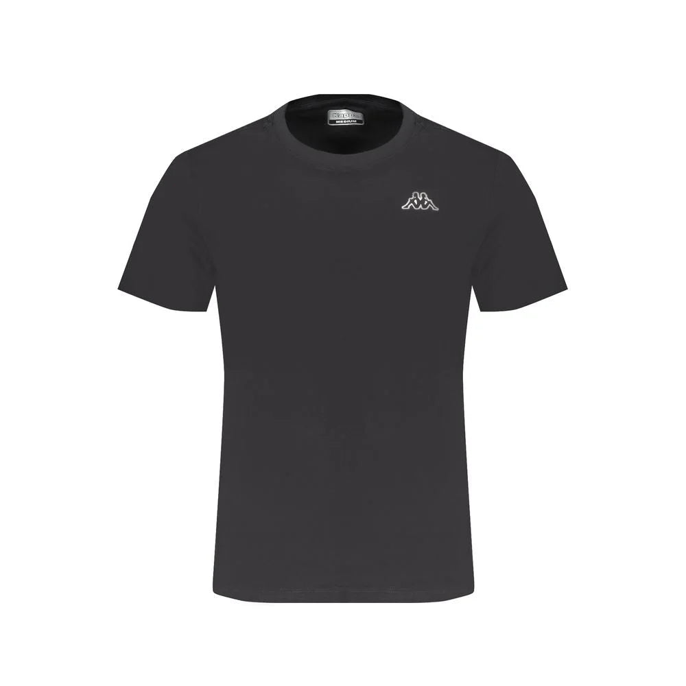 Kappa Black Cotton T-Shirt - S - T-Shirts