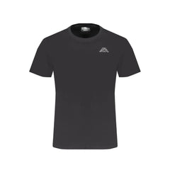 Kappa Black Cotton T-Shirt - S - T-Shirts