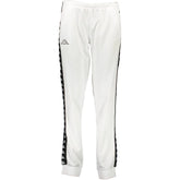 Kappa White Polyester Pant - Joggers