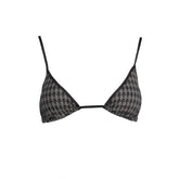 Karl Lagerfeld Black Elastane Swimwear - Swimwear Tops