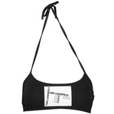 Karl Lagerfeld Black Elastane Swimwear - XS