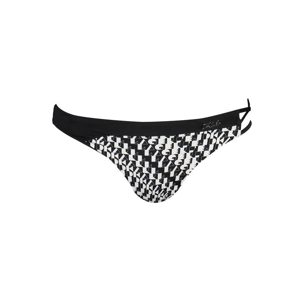 Karl Lagerfeld Black Elastane Swimwear - XS - Swim Briefs