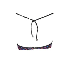 Karl Lagerfeld Black Elastane Swimwear - XS - Swimwear Tops