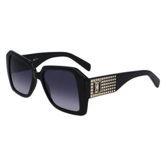 Karl Lagerfeld Black Injected Sunglasses
