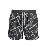 Karl Lagerfeld Black Polyester Swimwear - S - Boardshorts