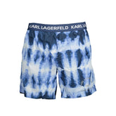 Karl Lagerfeld Blue Polyester Swimwear - S - Swim Boxers