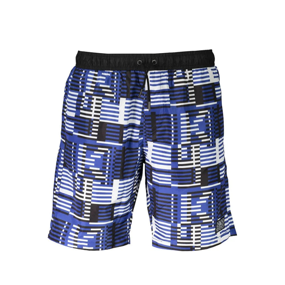Karl Lagerfeld Blue Polyester Swimwear - Swim Boxers