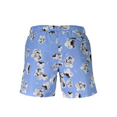 Karl Lagerfeld Blue Polyester Swimwear - Swim Boxers