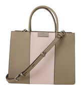 Karl Lagerfeld Elegant Sage Green Tote Shoulder Bag - Shopper Bags