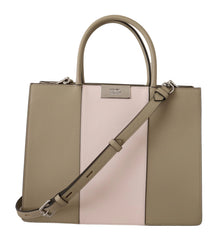 Karl Lagerfeld Elegant Sage Green Tote Shoulder Bag - Shopper Bags