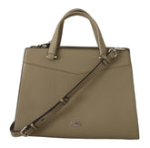 Karl Lagerfeld Enchanting Sage Green Leather Tote - Shopper Bags