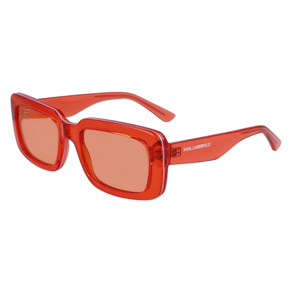 Karl Lagerfeld Orange Injected Sunglasses - Sunglasses