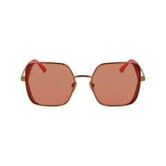 Karl Lagerfeld Orange Metal Sunglasses - Sunglasses