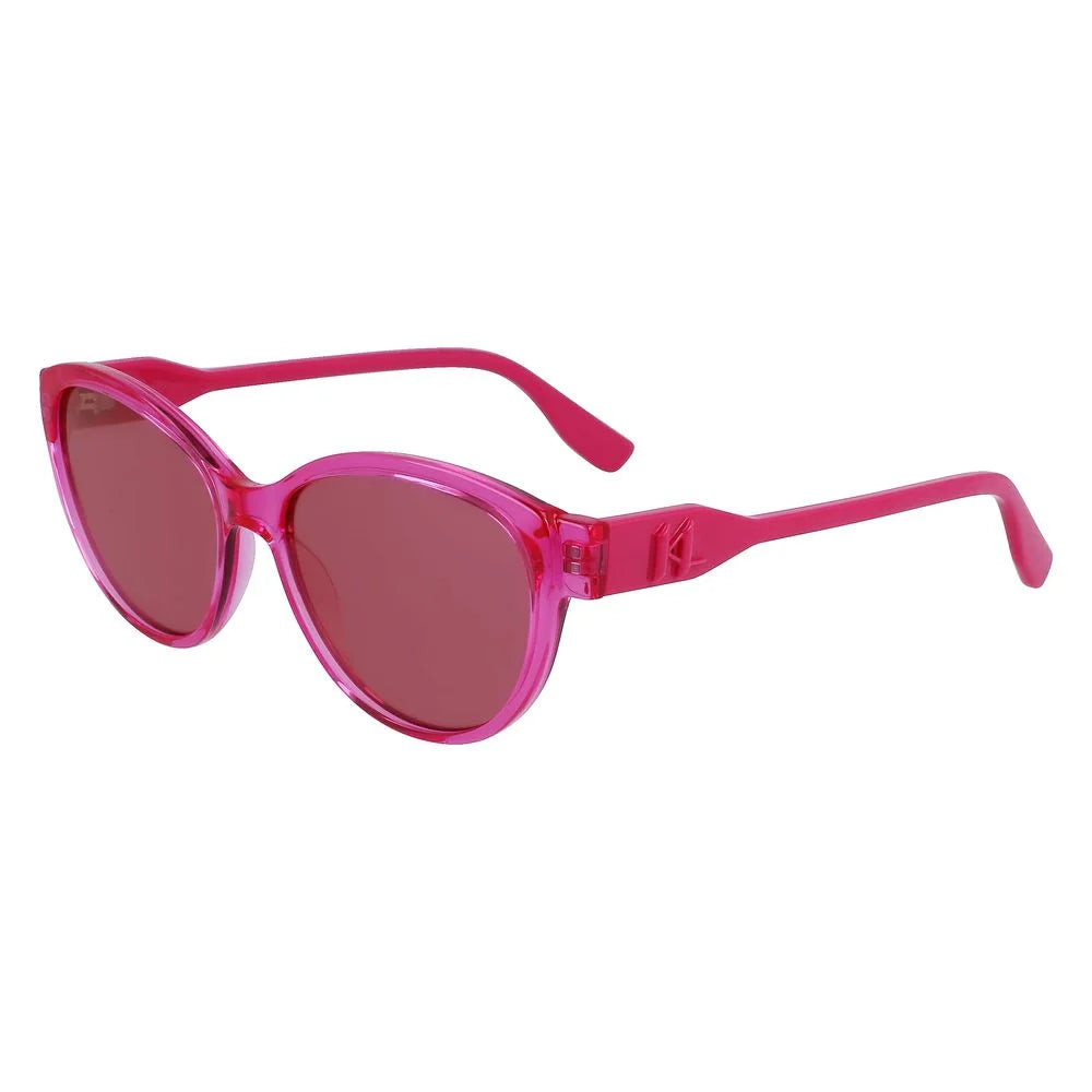 Karl Lagerfeld Purple Injected Sunglasses - Sunglasses